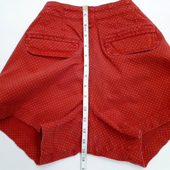 OLD NAVY Low Rise Micro Shorts in Red Polka Dot - Picture 9 of 16
